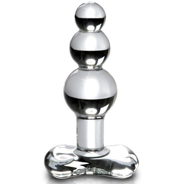 ICICLES NUMBER 47 HAND BLOWN GLASS MASSAGER é um brinquedo sexual Feito em cristal e confortável.