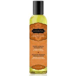 KAMASUTRA AROMATIC MASSAGE OIL SWEET ALMOND é um Óleo, Lubrificante e Creme com efeito afrodisíaco.