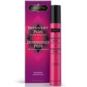 KAMASUTRA INTENSIFY PLUS WARMING 12 ML é um Óleo e Lubrificante para Orgasmo feminino e estimulação do Punto G