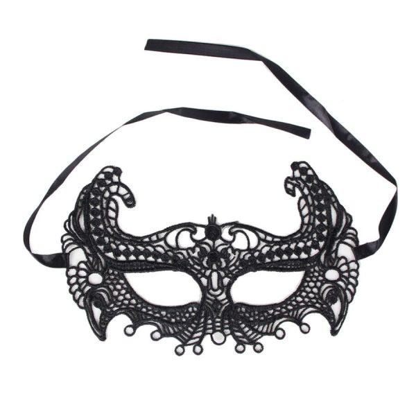 QUEEN LINGERIE BLACK MASK ONE SIZE é uma Lingerie que se equadra nos Acessórios de lingerie. Erótica e atraente. Resistente e segura.