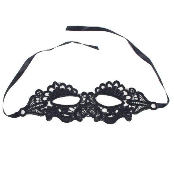 QUEEN LINGERIE ENCHANTING BLACK LACE EYE MASK ONE SIZE é uma Lingerie que se equadra nos Acessórios de lingerie. Erótica e atraente. Resistente e segura.