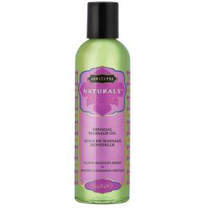 KAMASUTRA ISLAND PASSION BERRY NATURAL MASSAGE OIL 59 ML é um Óleo, Lubrificante e Creme para massagem.