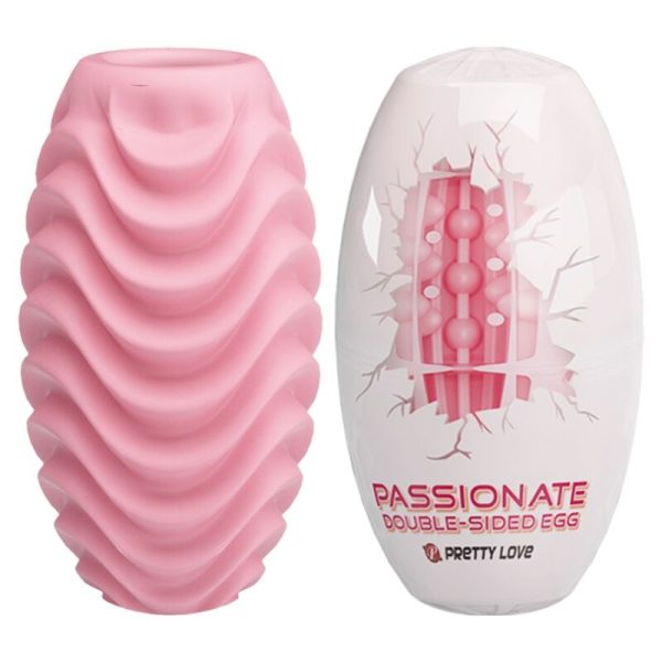 PRETTY LOVE PASSIONATE DOUBLE-SIDED EGG é um brinquedo sexual da gama dos Masturbadores para mulheres, confortável e potente.