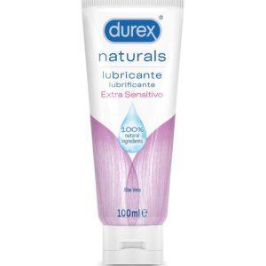 DUREX NATURALS EXTRA SENSITIVE LUBRICANT 100 ML é um Óleo e Lubrificante extremamente agradável á base de água.