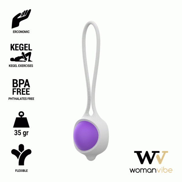 WOMANVIBE KEISY I BALL GEISHA SILICONE é um brinquedo sexual da gama das Bolas De Silicone, para maior prazer e conforto.