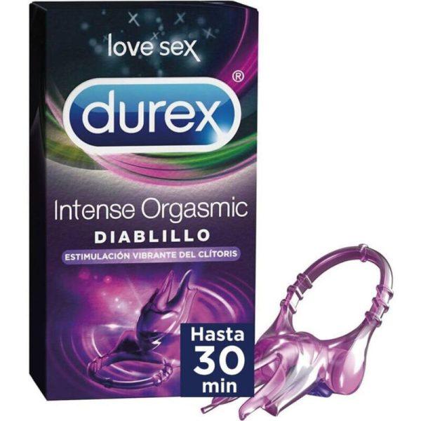 DUREX INTENSE DIABLILLO VIBRATING PENIS RING é um brinquedo sexual da gama dos Masturbadores para mulheres, confortável e potente.