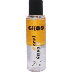 EROS - LUBE ANAL DELAY 100 ML é um Óleo e Lubrificante extremamente agradável e completo para prazer anal.