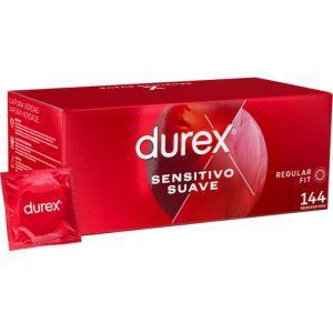 DUREX SOFT SENSITIVE 144 UDS são preservtivos especiais, para maior segurança e sensibilidade. Super saborosos.