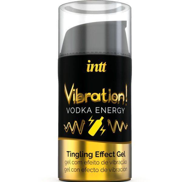 INTT - POWERFUL INTIMATE STIMULANT LIQUID VIBRATING GEL VODKA 15ML é um Óleo, Lubrificante e Creme para um tempo erótico.