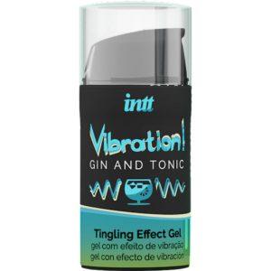 INTT - POWERFUL INTIMATE STIMULANT LIQUID VIBRATING GEL GIN & TONIC 15ML é um Óleo, Lubrificante e Creme para um tempo erótico.