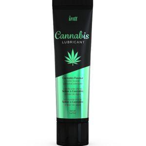 INTT - WATER-BASED INTIMATE LUBRICANT WITH CANNABIS FLAVOR é um Óleo e Lubrificante extremamente agradável comestível.