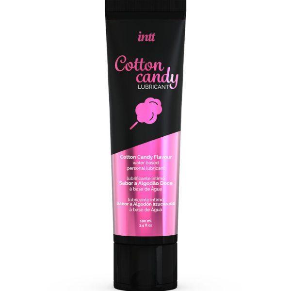 INTT - INTIMATE WATER-BASED LUBRICANT DELICIOUS COTTON SWEET FLAVOR é um Óleo e Lubrificante extremamente agradável comestível.