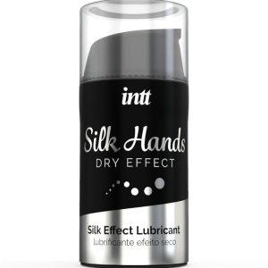 INTT - SILK HANDS LUBRICANT CONCENTRATED SILICONE FORMULA 15ML é um Óleo e Lubrificante extremamente agradável á base de silicone.