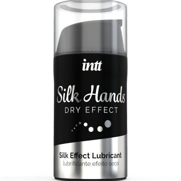 INTT - SILK HANDS LUBRICANT CONCENTRATED SILICONE FORMULA 15ML é um Óleo e Lubrificante extremamente agradável á base de silicone.