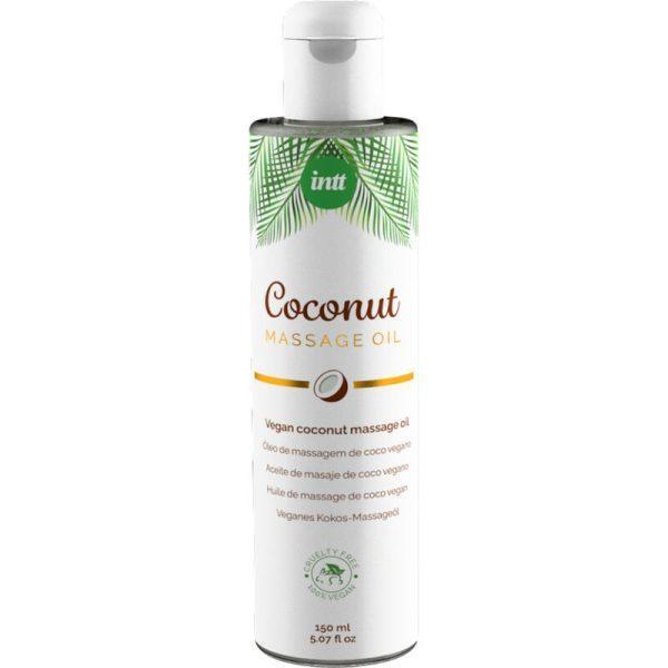 INTT - SWEET VEGAN MASSAGE OIL WITH RELAXING COCONUT FLAVORED é um Óleo, Lubrificante e Creme com efeito afrodisíaco.