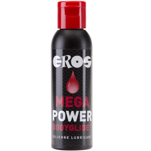 EROS MEGA POWER BODYGLIDE SILICONE LUBRICANT 50ML é um Óleo e Lubrificante extremamente agradável á base de silicone.