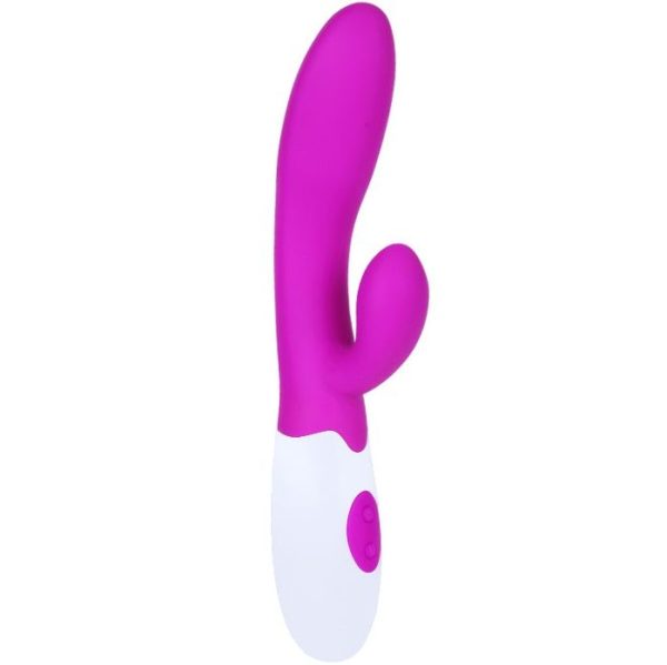 PRETTY LOVE FLIRTATION - ALVIS VIBRATOR WITH CLIT STIMULATION é um brinquedo sexual da gama dos Masturbadores para mulheres, confortável e potente.