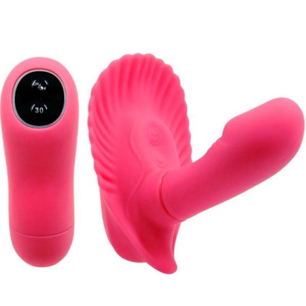 PRETTY LOVE FLIRTATION - VIBRATING SHELL 30 MODES é um brinquedo sexual da gama dos Masturbadores para mulheres, confortável e potente.