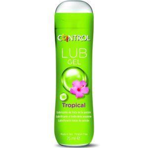 CONTROL LUB TROPICAL LUBRICANT GEL 75 ML é um Óleo e Lubrificante extremamente agradável com sabor.