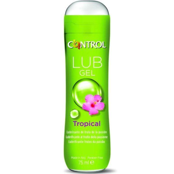 CONTROL LUB TROPICAL LUBRICANT GEL 75 ML é um Óleo e Lubrificante extremamente agradável com sabor.