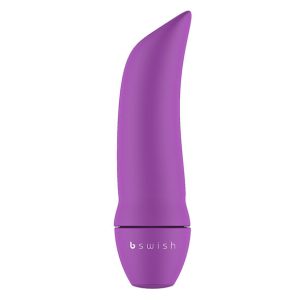 B SWISH BMINE BASIC CURVE BULLET VIBRATOR ORCHID é um brinquedo sexual da gama dos Masturbadores para mulheres, confortável e potente.