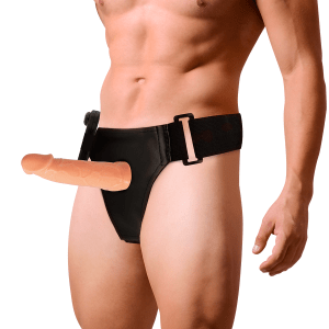 HARNESS ATTRACTION WILLIAN STRAP-ON HOLLOW EXTENDER  VIBRATOR 17 X 4.5 CM é um brinquedo sexual da gama dos Arneses, para maior prazer.