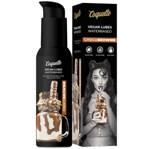 COQUETTE CHIC DESIRE PREMIUM EXPERIENCE 100ML VEGAN LUBES CHOCOBROWNIE é um Óleo e Lubrificante extremamente agradável e completo para prazer anal.