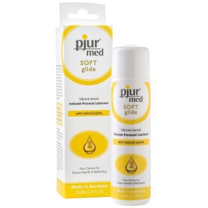 PJUR MED SOFT GLIDE SILICONE LUBRICANT 100 ML é um Óleo e Lubrificante extremamente agradável á base de silicone.