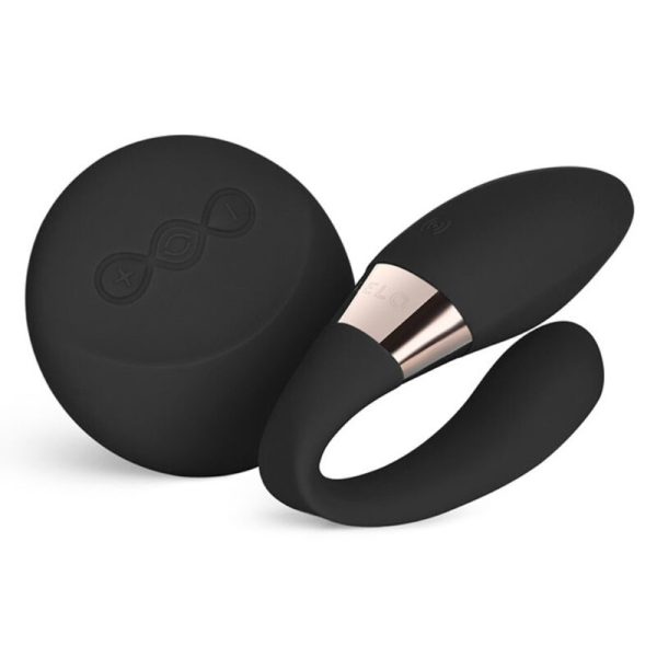 LELO TIANI DUO COUPLES MASSAGER BLACK é um brinquedo sexual da gama dos Masturbadores para mulheres, confortável e potente.