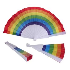 PRIDE - LGBT FLAG FABRIC FAN é um Brinquedo sexual criado para Despedida de solteiro/a, e para uma maior diversão.