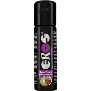 EROS TASTY FRUITYLOVE SABOR FRESA KIWI 100ML é um Óleo e Lubrificante 100% comestível, para maior prazer.