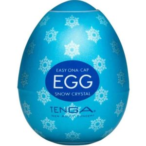 TENGA - EGG SNOW CRYSTAL é um brinquedo sexual adequado ao homem, super potente e confortável.