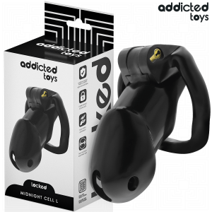 ADDICTED TOYS LOCKED - GAIOLA PENIANA MINDNIGHT CELL, TAMANHO L
