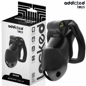 ADDICTED TOYS LOCKED - GAIOLA PENIANA MINDNIGHT CELL, TAMANHO M
